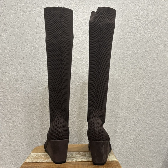 Eileen Fisher Kasana Knit Wedge Boot Size 9.5 - Picture 5 of 7